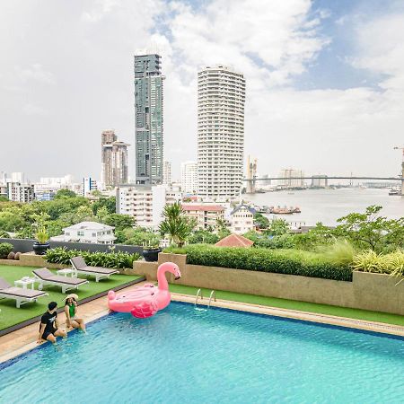 Montien Riverside Hotel Bangkok Exterior photo The River View